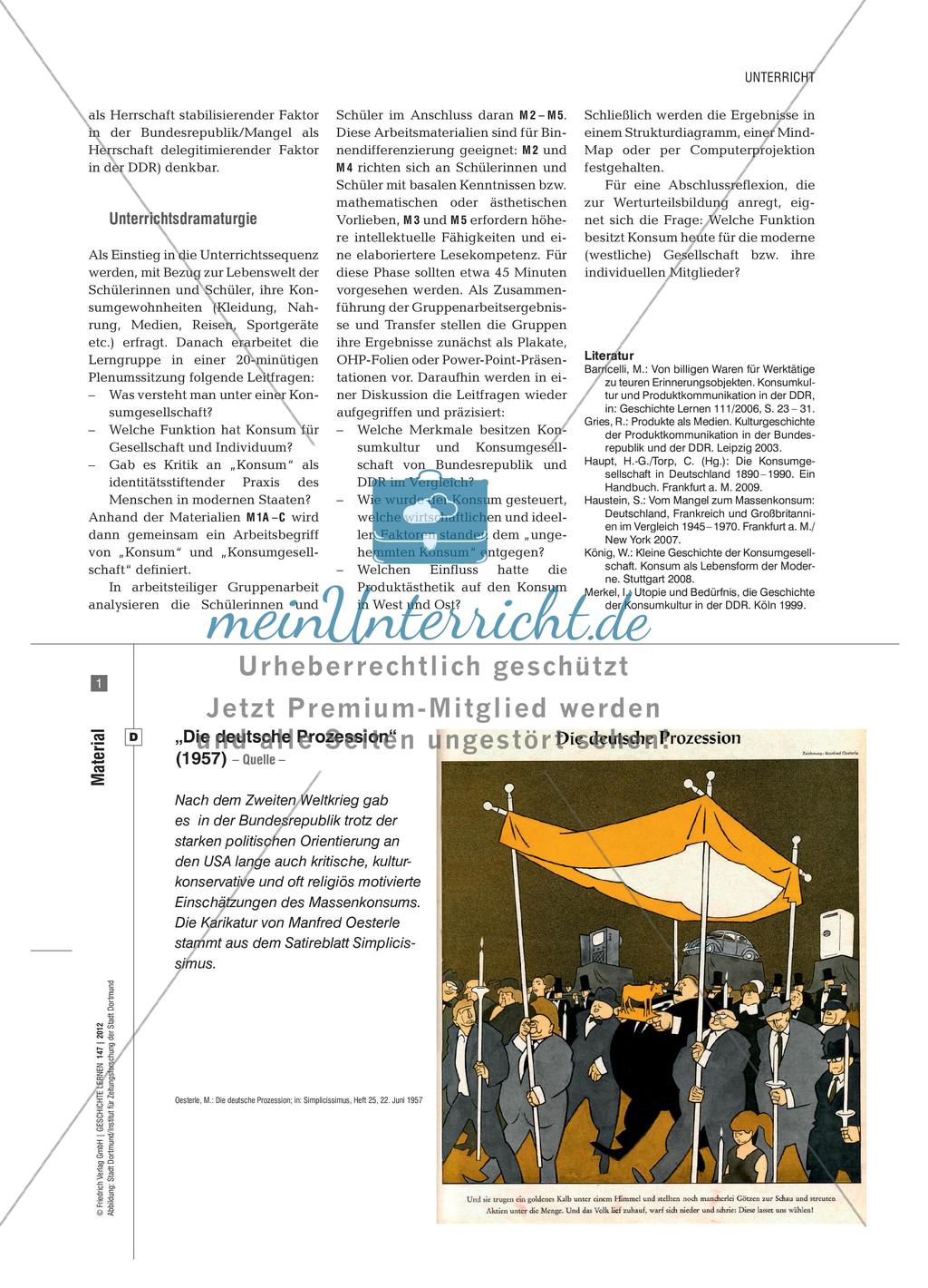 Das Konsumverhalten in der Bundesrepublik und der DDR im Vergleich Preview 4