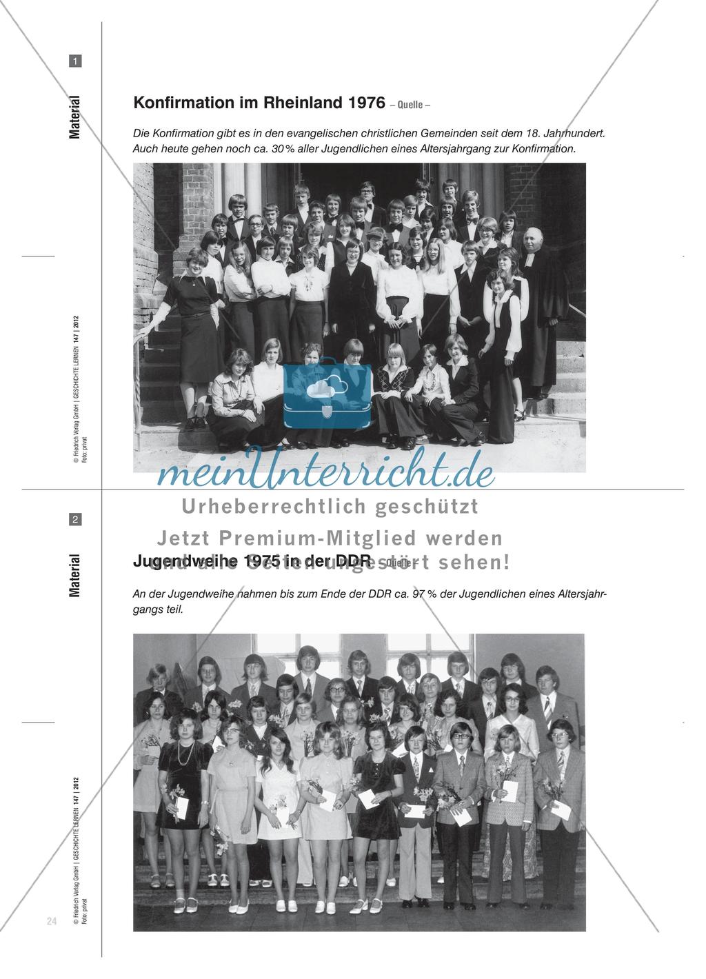 Konfirmation und Jugendweihe in den 1970er Jahren Preview 4