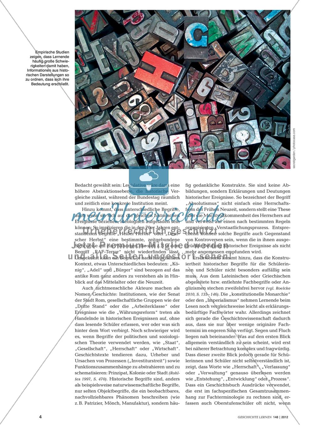 Sinnerschließendes Lesen im Kontext des historischen Lernens Preview 3