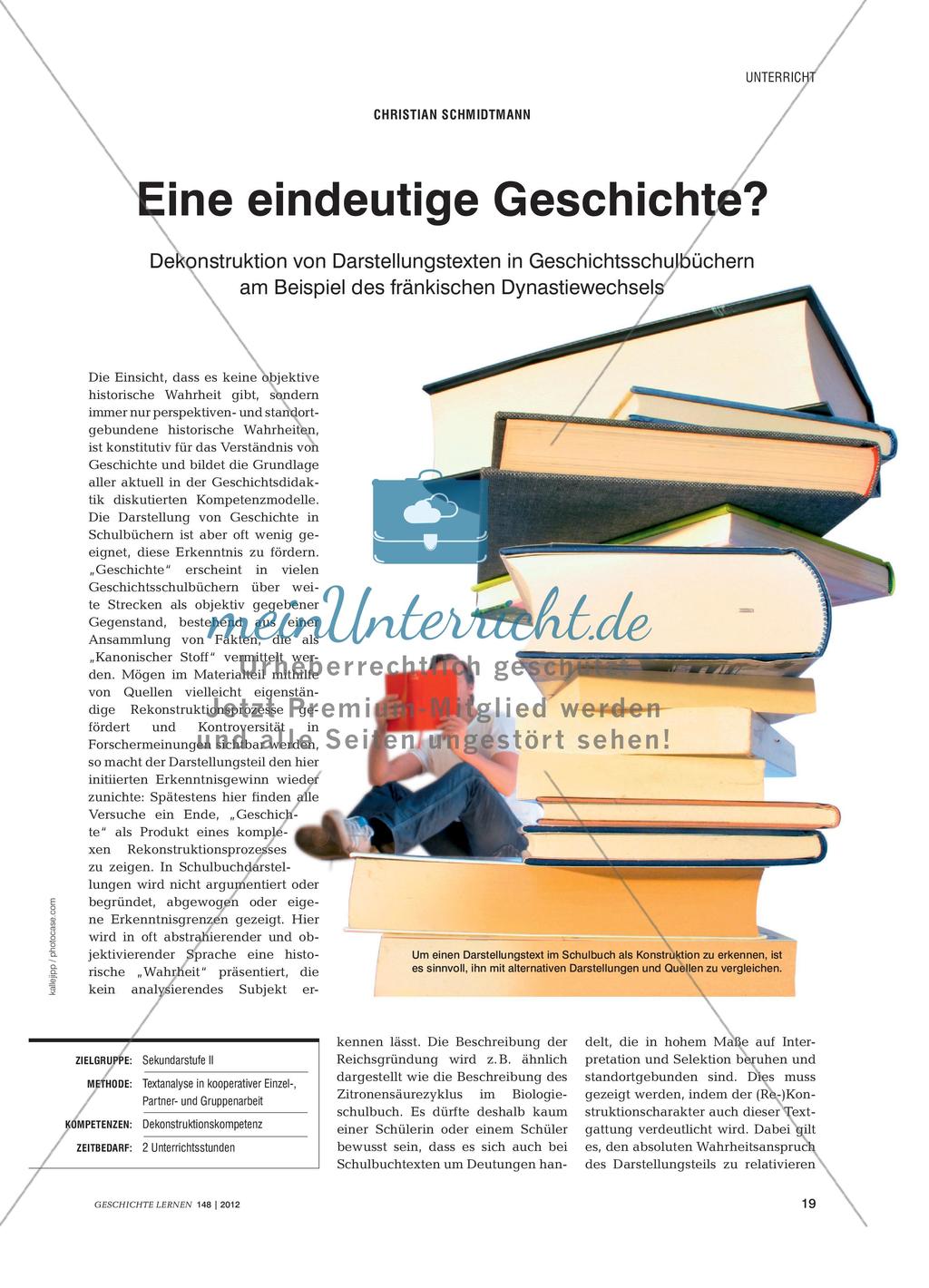 Rekonstruktion eines Darstellungstextes zum fränkischen Dynastiewechsel Preview 1