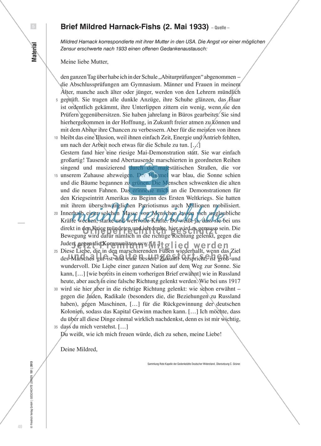 Die deutsch-amerikanische Widerstandskämpferin Mildred Harnack-Fish Preview 7