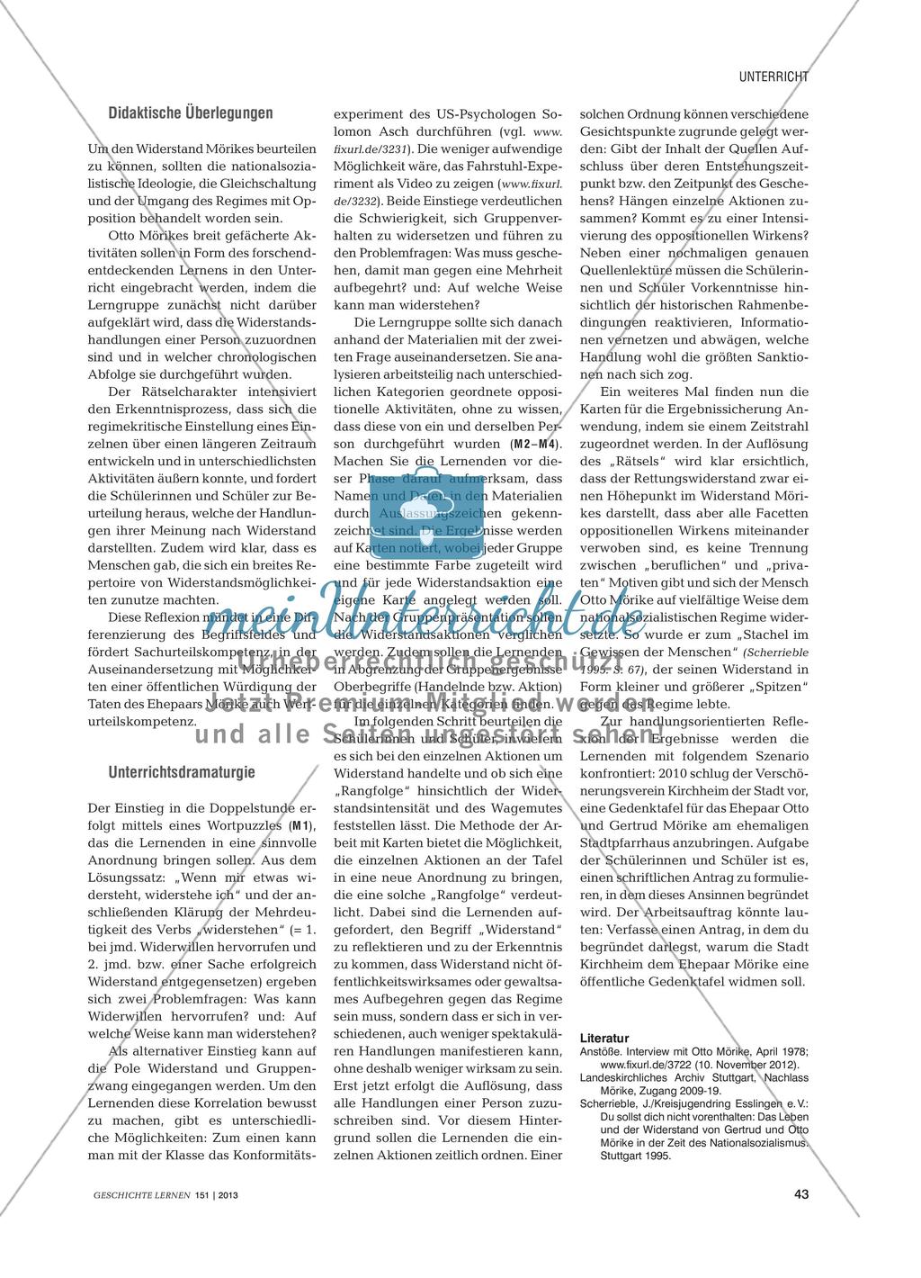 Otto Mörike: Facetten des kirchlichen und persönlichen Widerstandes Preview 2