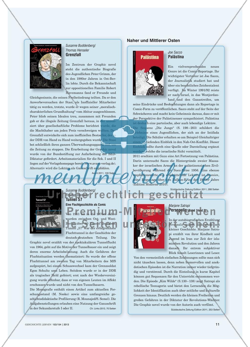 Visuelle Geschichtserzählungen - Comics und Graphic novels Preview 10
