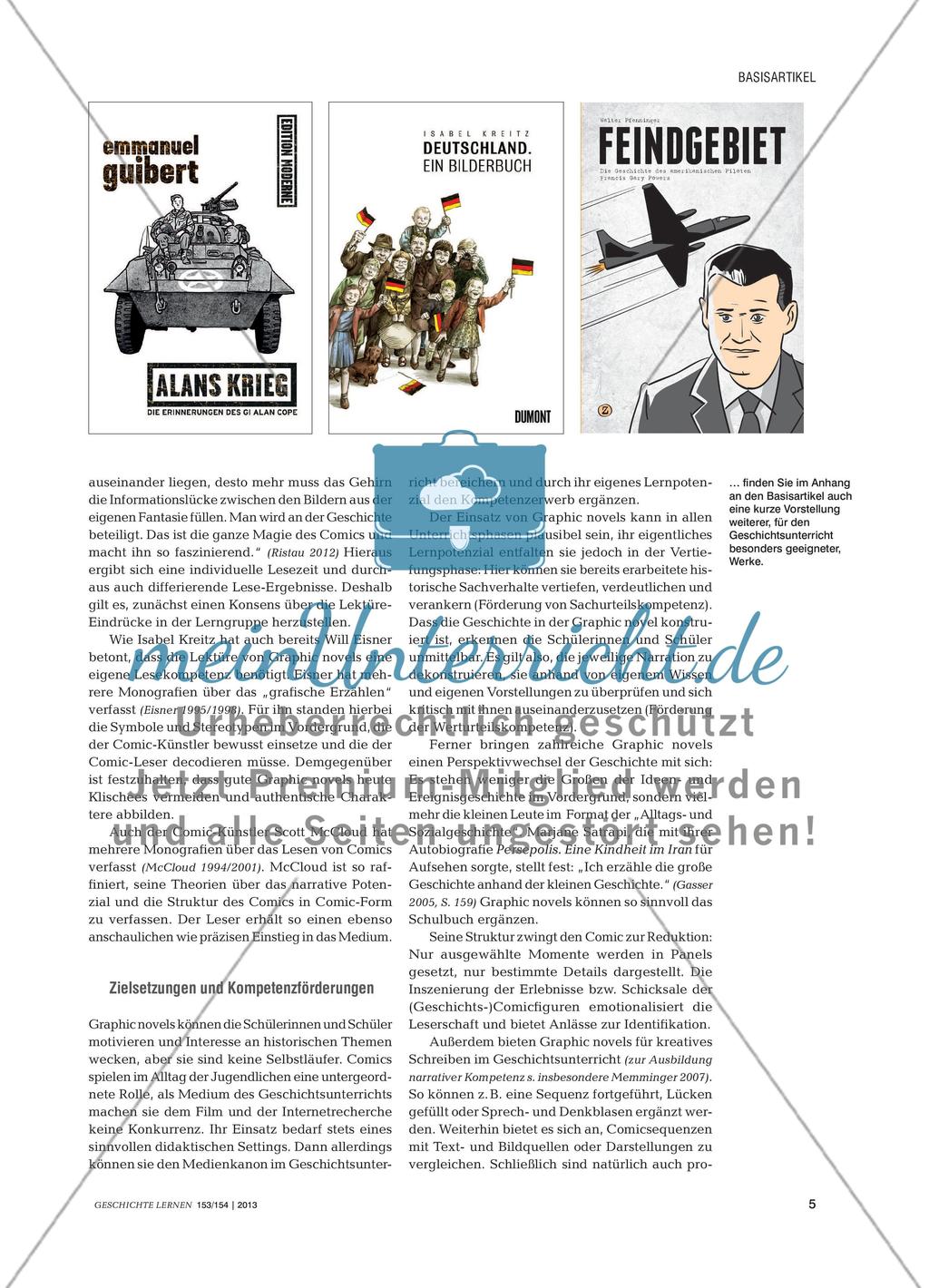 Visuelle Geschichtserzählungen - Comics und Graphic novels Preview 4