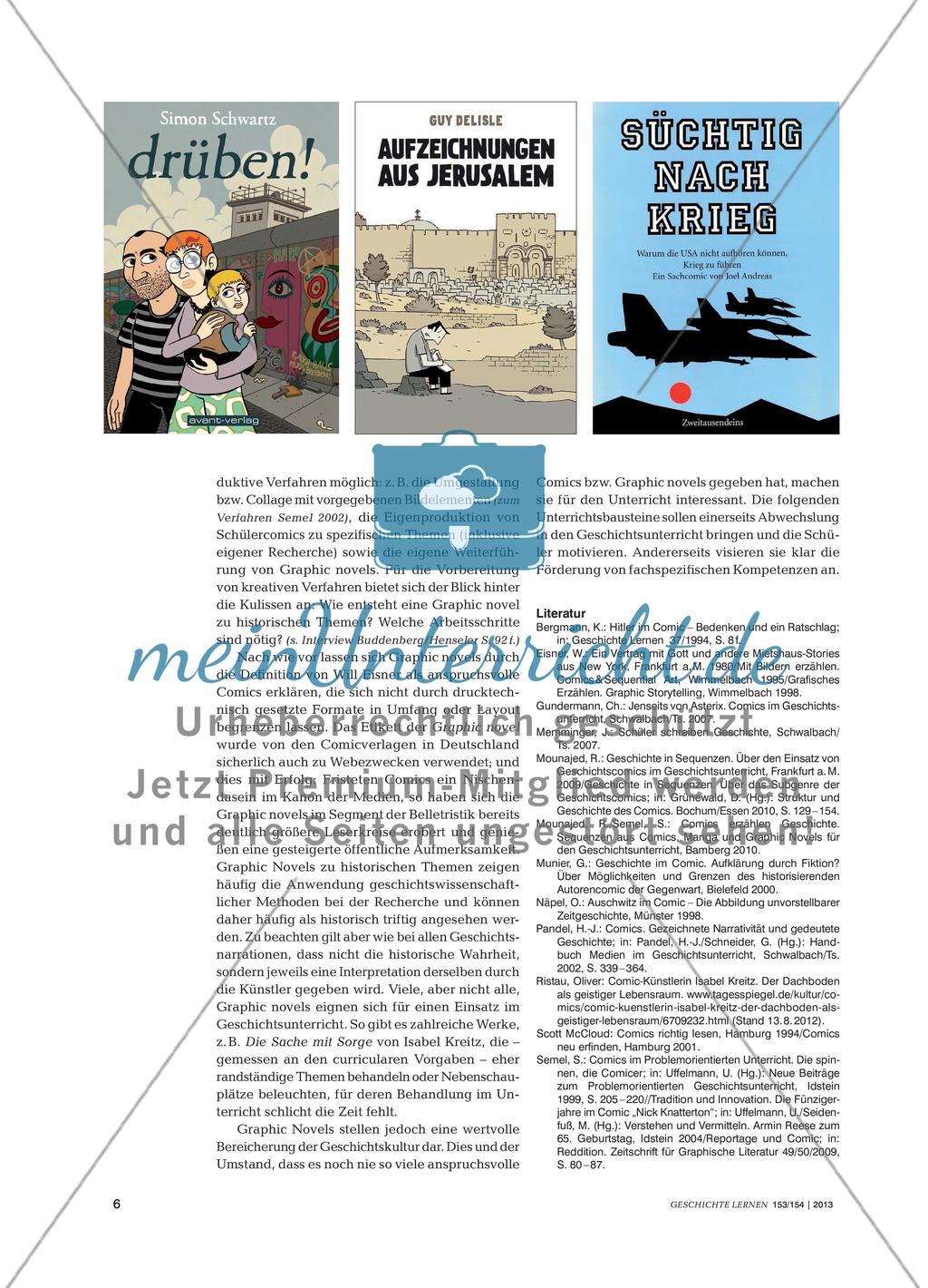 Visuelle Geschichtserzählungen - Comics und Graphic novels Preview 5