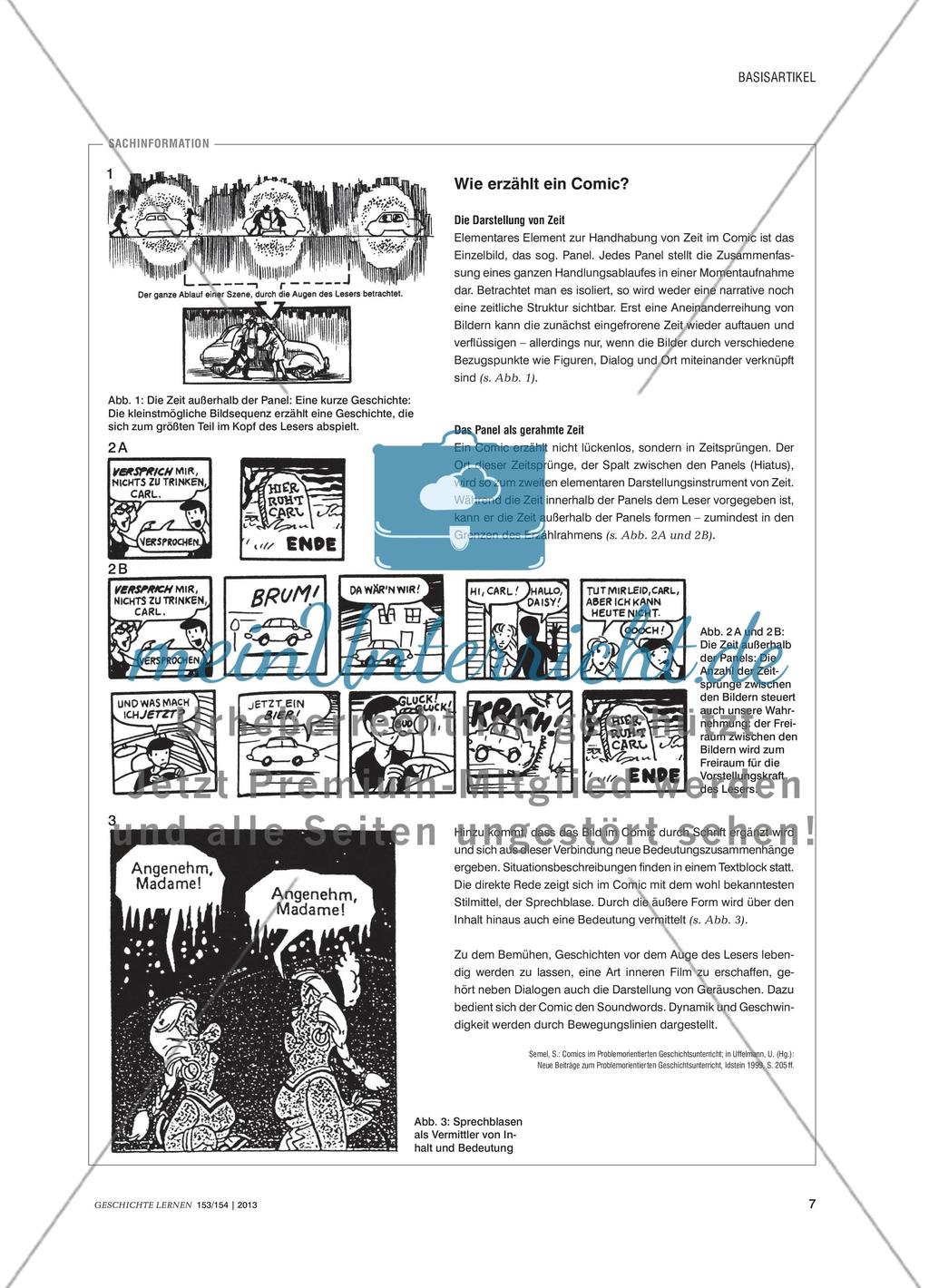 Visuelle Geschichtserzählungen - Comics und Graphic novels Preview 6