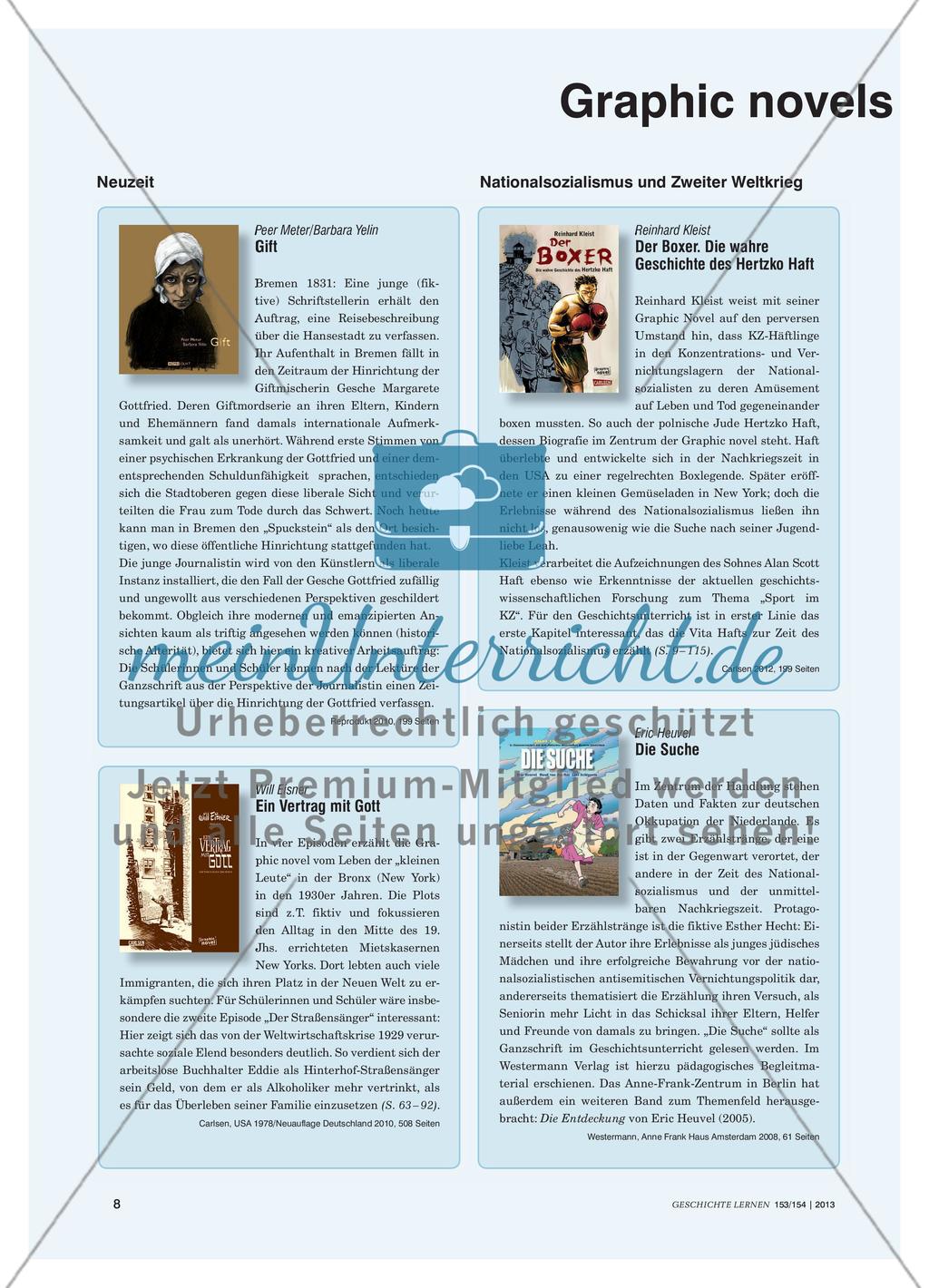 Visuelle Geschichtserzählungen - Comics und Graphic novels Preview 7