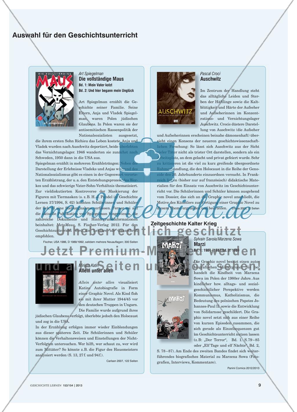 Visuelle Geschichtserzählungen - Comics und Graphic novels Preview 8