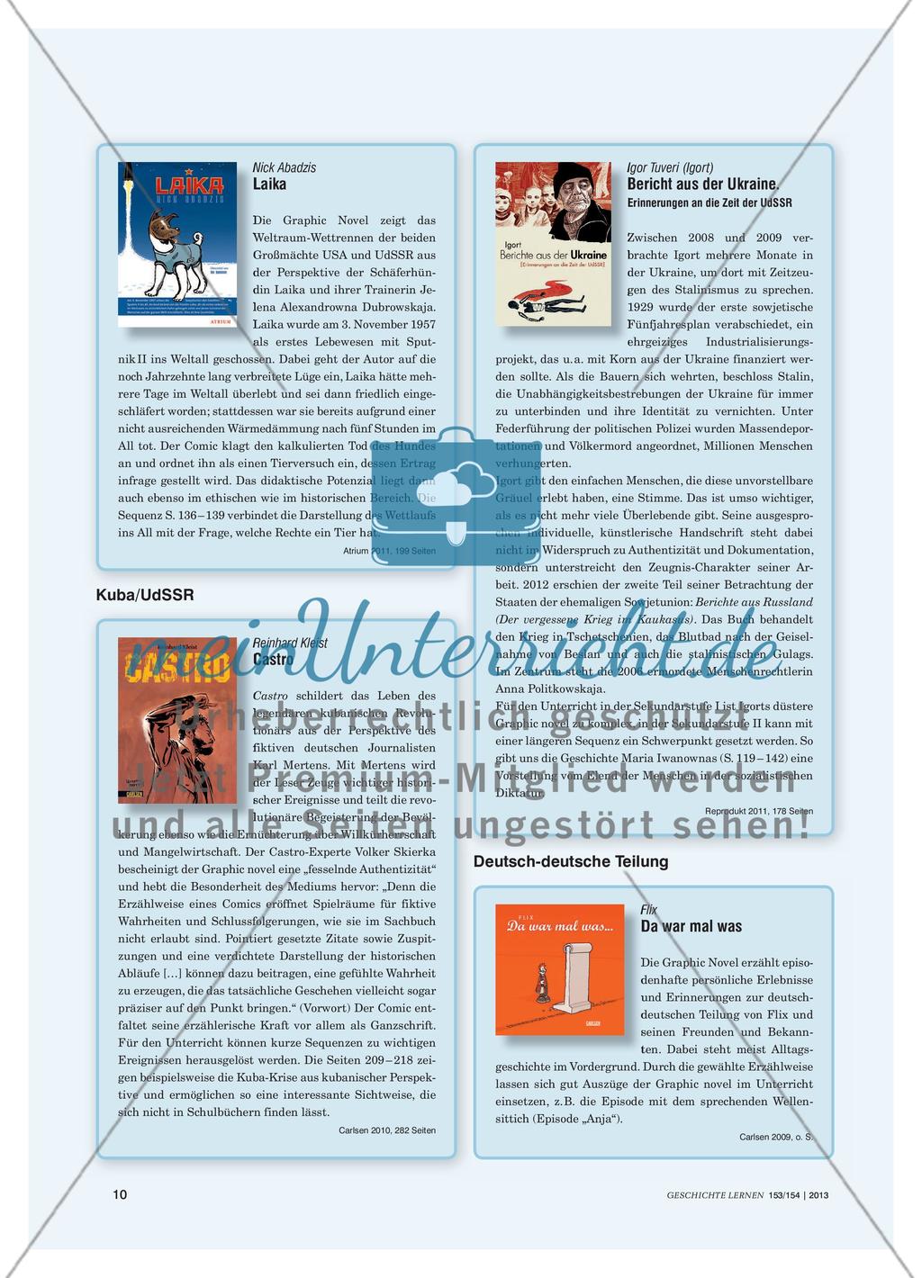 Visuelle Geschichtserzählungen - Comics und Graphic novels Preview 9
