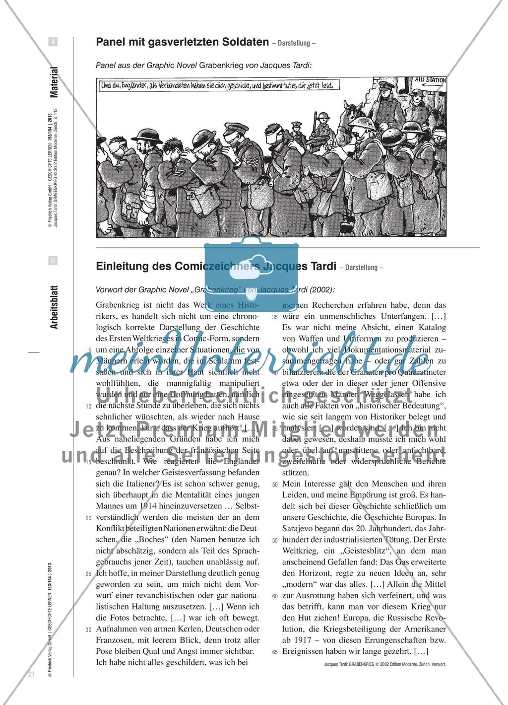 Aus dem Westen was Neues? - Der Erste Weltkrieg in der Graphic Novel Grabenkrieg von Jacques Tardi Preview 10