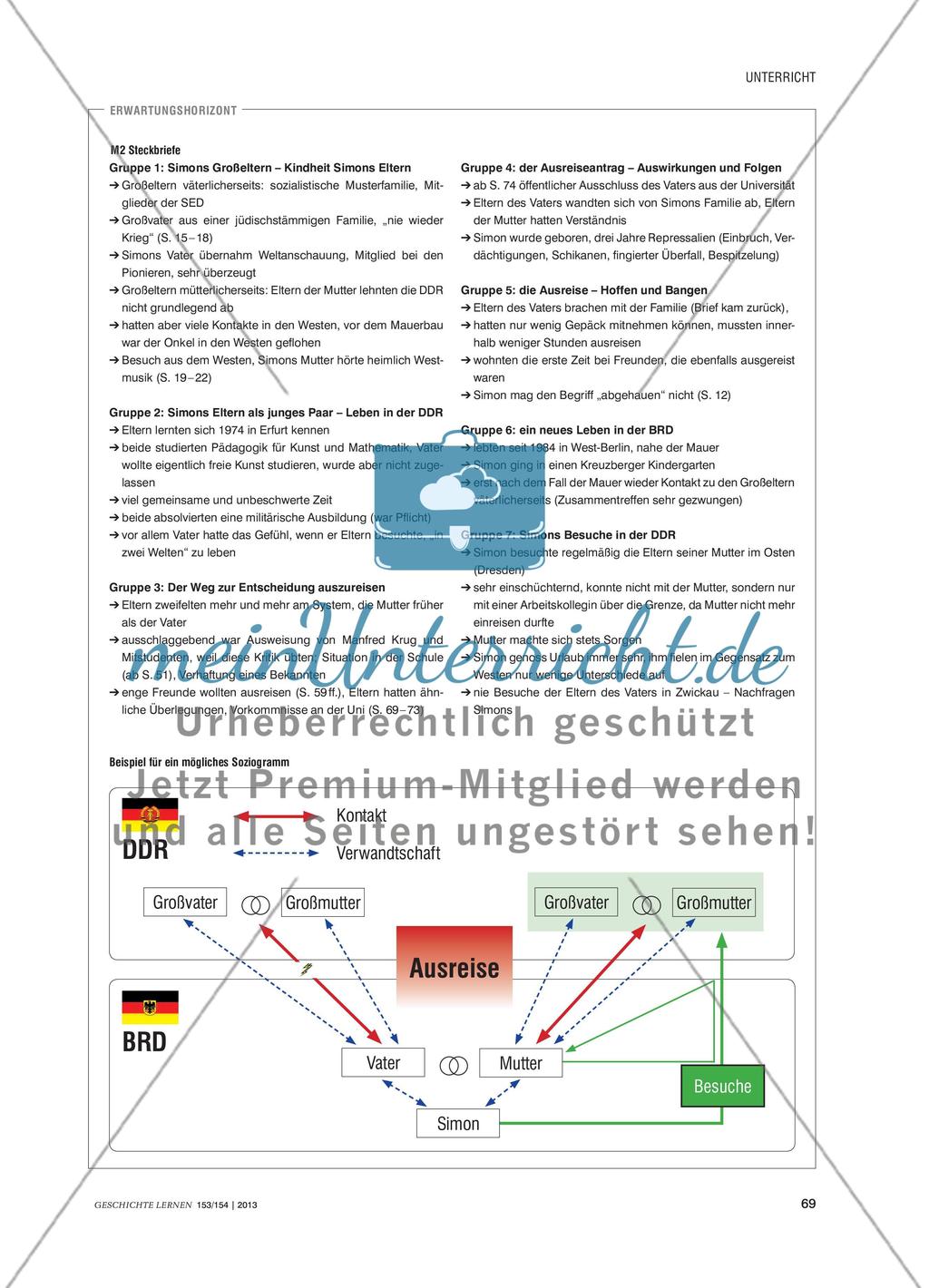 drüben! als Ganzschrift - Analyse eines autobiografischen Comics zur DDR-Geschichte Preview 4