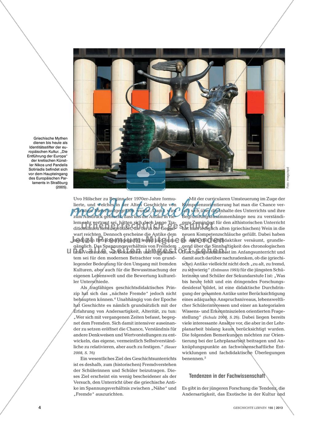Griechische Antike im Geschichtsunterricht der Sekundarstufe I: Fachdidaktische und fachwissenschaftliche Hinweise Preview 3