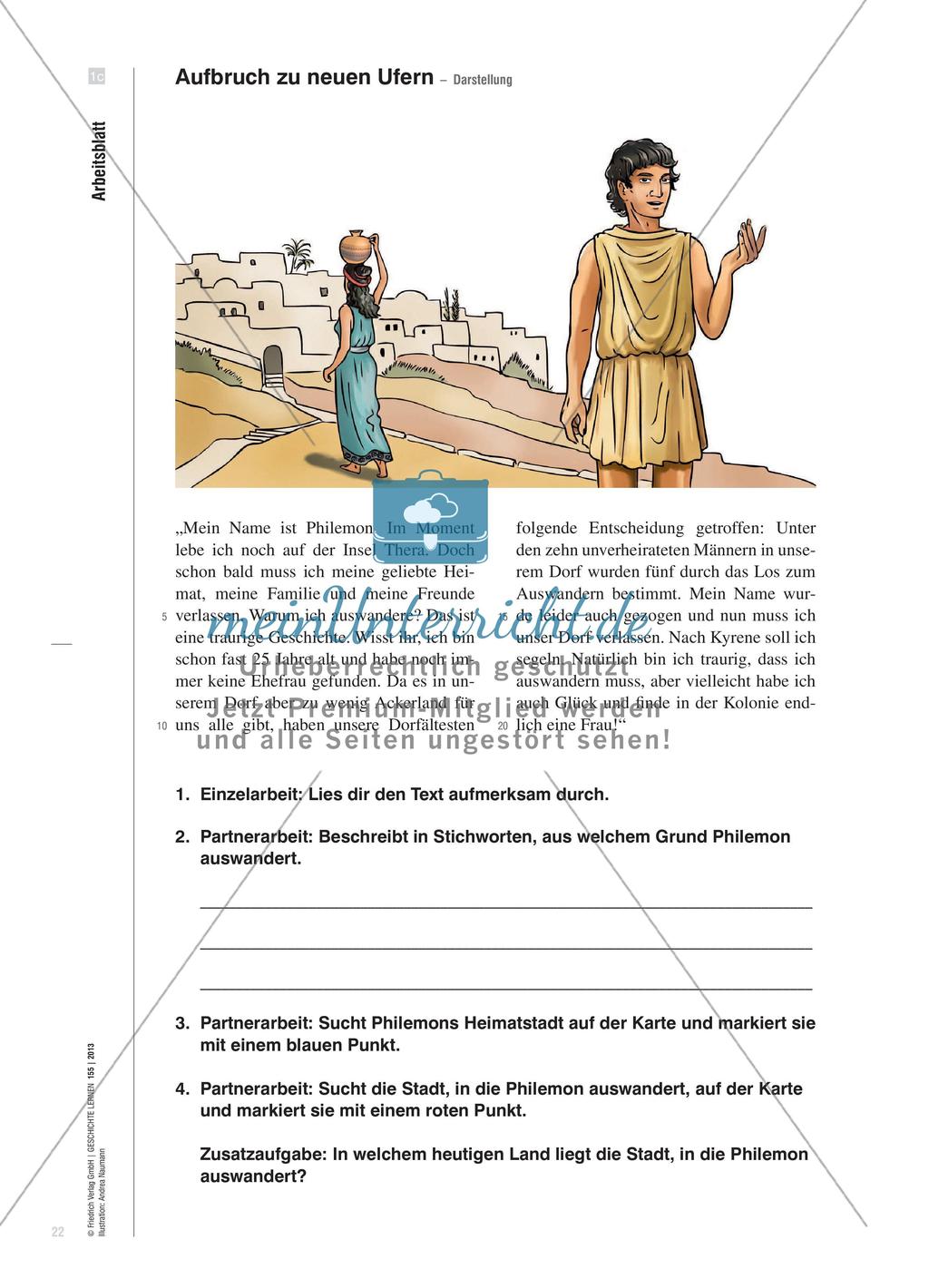 Ursachen und geografische Dimension der Großen griechischen Kolonisation Preview 5
