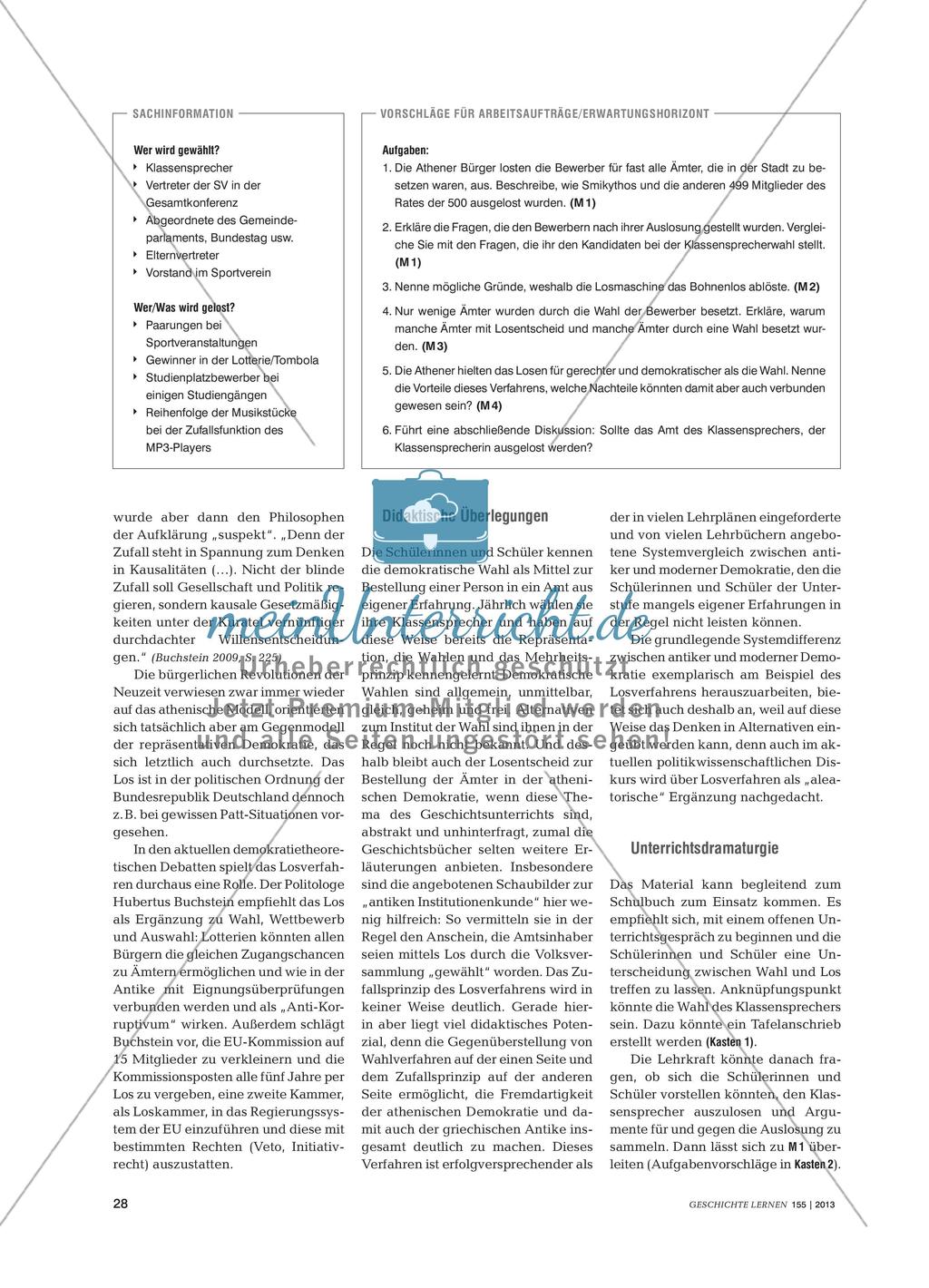 Politik und Lotterie in der athenischen Demokratie Preview 3