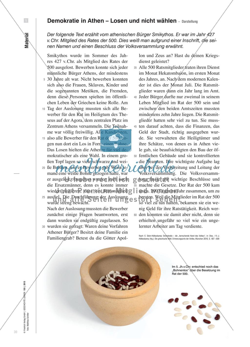 Politik und Lotterie in der athenischen Demokratie Preview 5