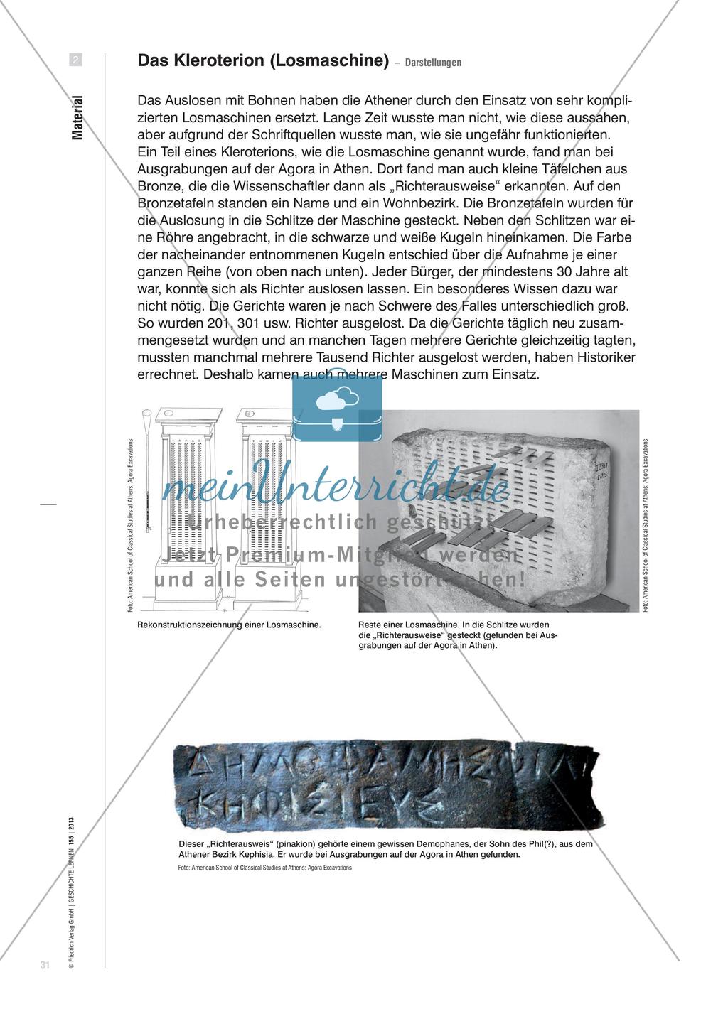 Politik und Lotterie in der athenischen Demokratie Preview 6