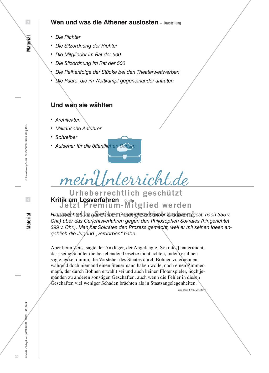 Politik und Lotterie in der athenischen Demokratie Preview 7