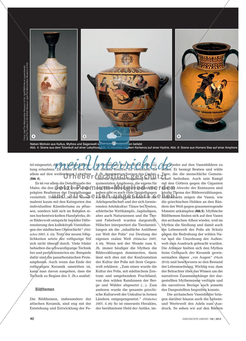 Griechische Vasenmalerei als Medium für den Geschichtsunterricht Preview 3