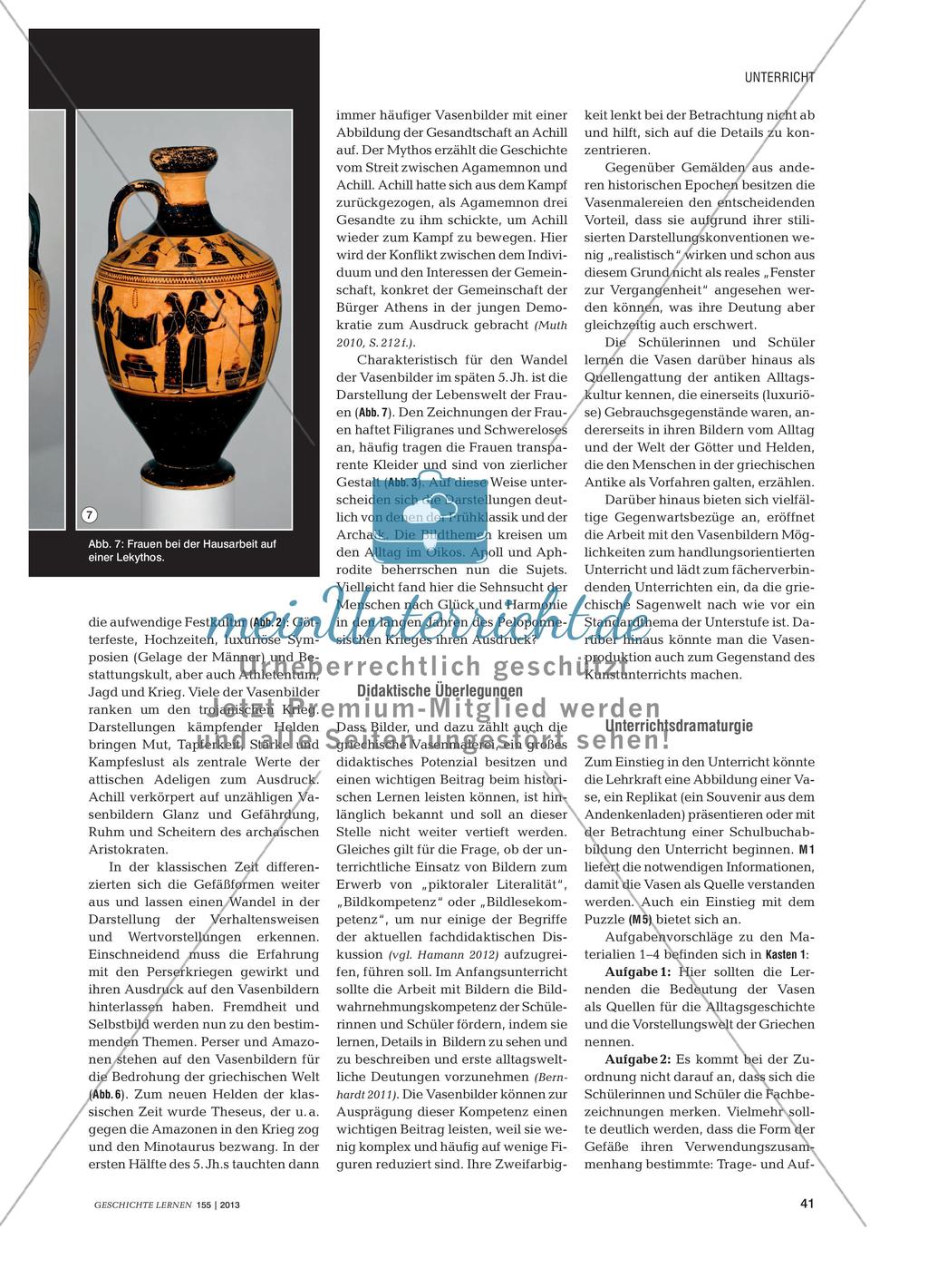 Griechische Vasenmalerei als Medium für den Geschichtsunterricht Preview 4