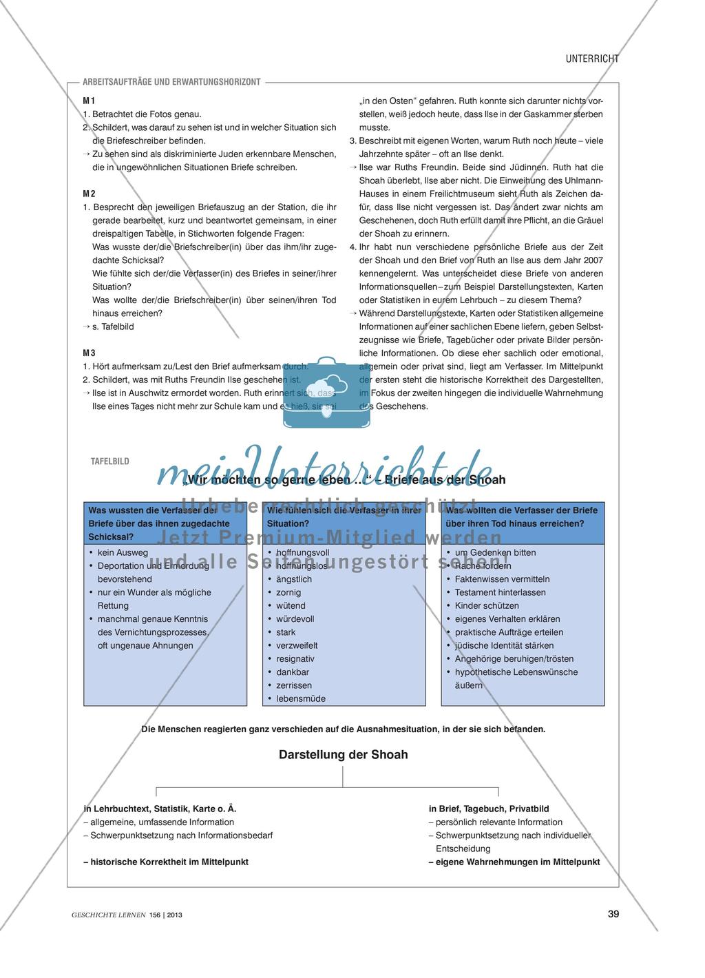 Abschiedsbriefe als Selbstzeugnisse: Analyse von Abschiedsbriefen aus den Vernichtungslagern und dessen Wirkung Preview 2