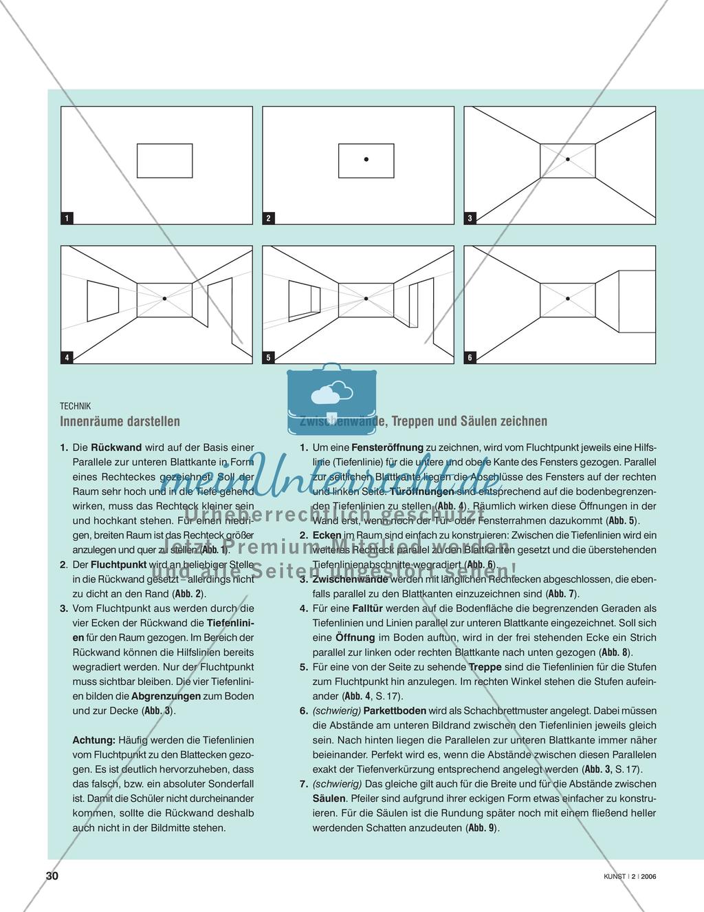 Ins Zentrum gestellt - Zentralperspektivische Darstellung als Ausdrucksmittel nutzen Preview 5