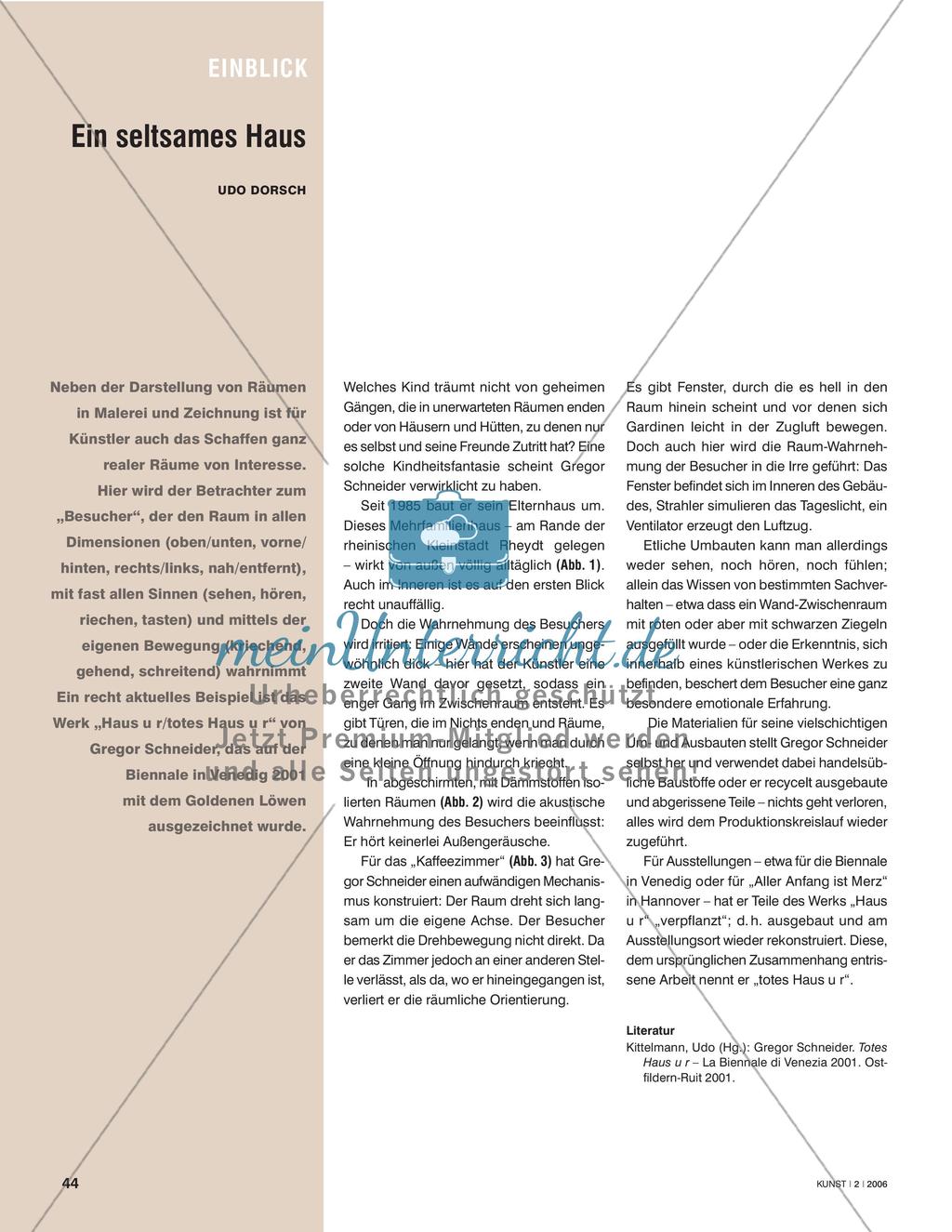Ein seltsames Haus Preview 1