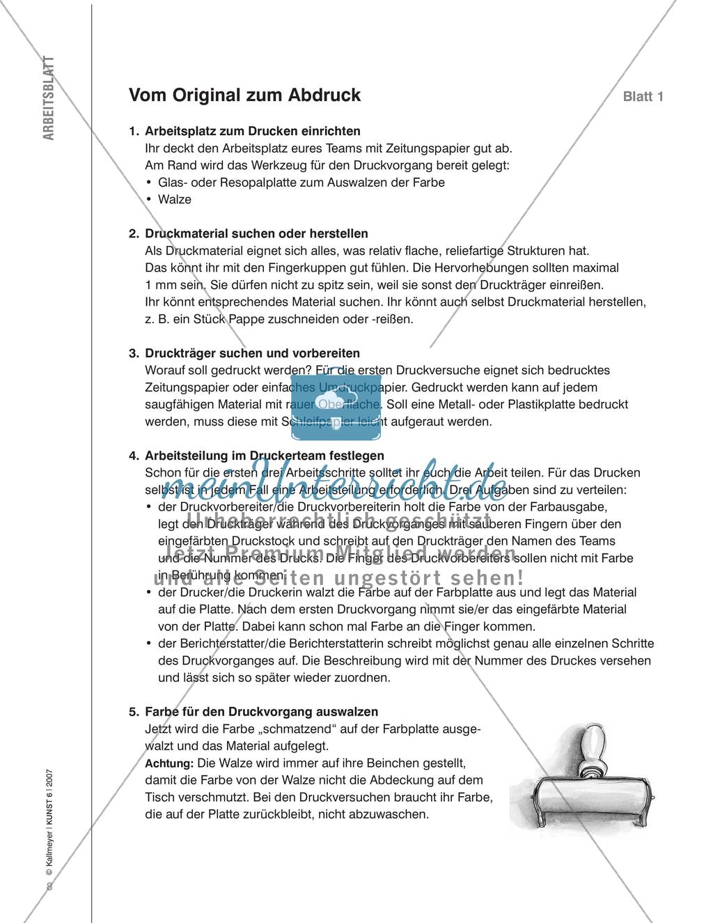 Druckverfahren im Experiment entdecken Preview 3