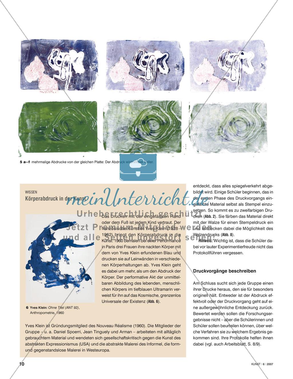 Druckverfahren im Experiment entdecken Preview 5