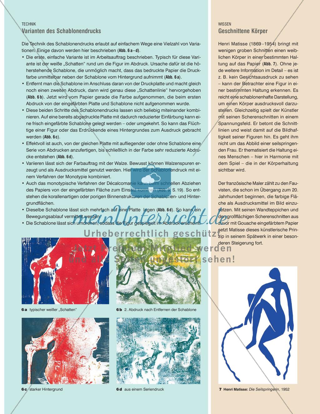 Auf einen Sprung - Variationen im Schablonendruck Preview 4