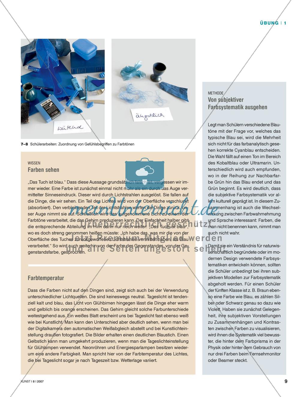 Blautöne ordnen Preview 4