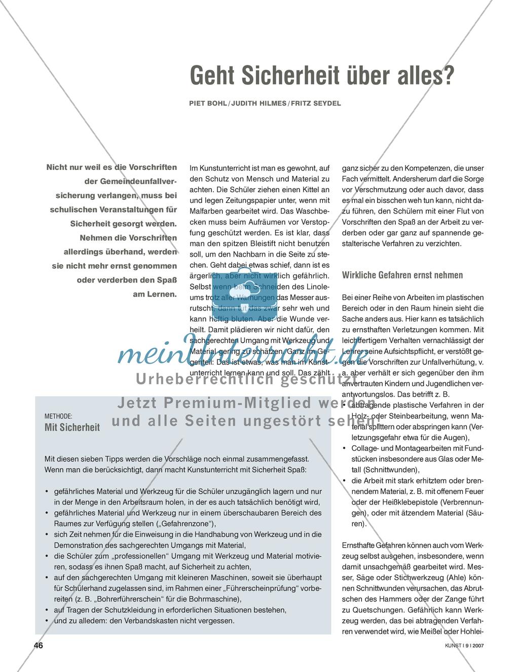 Geht Sicherheit über alles? Preview 1