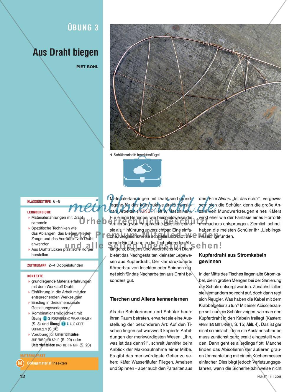 Aus Draht biegen Preview 1