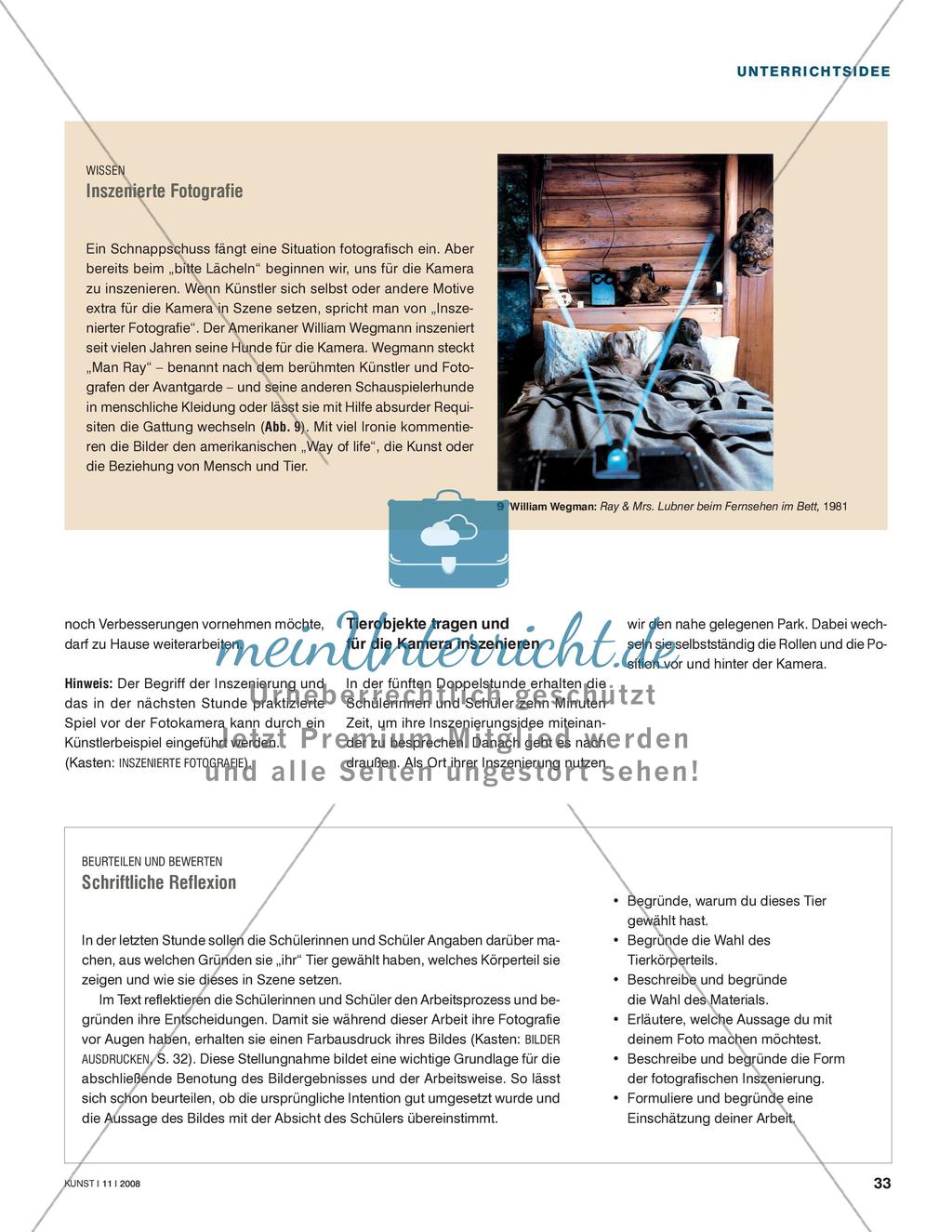 Das Tier in mir - Tierobjekte bauen und sich fotografisch inszenieren Preview 6