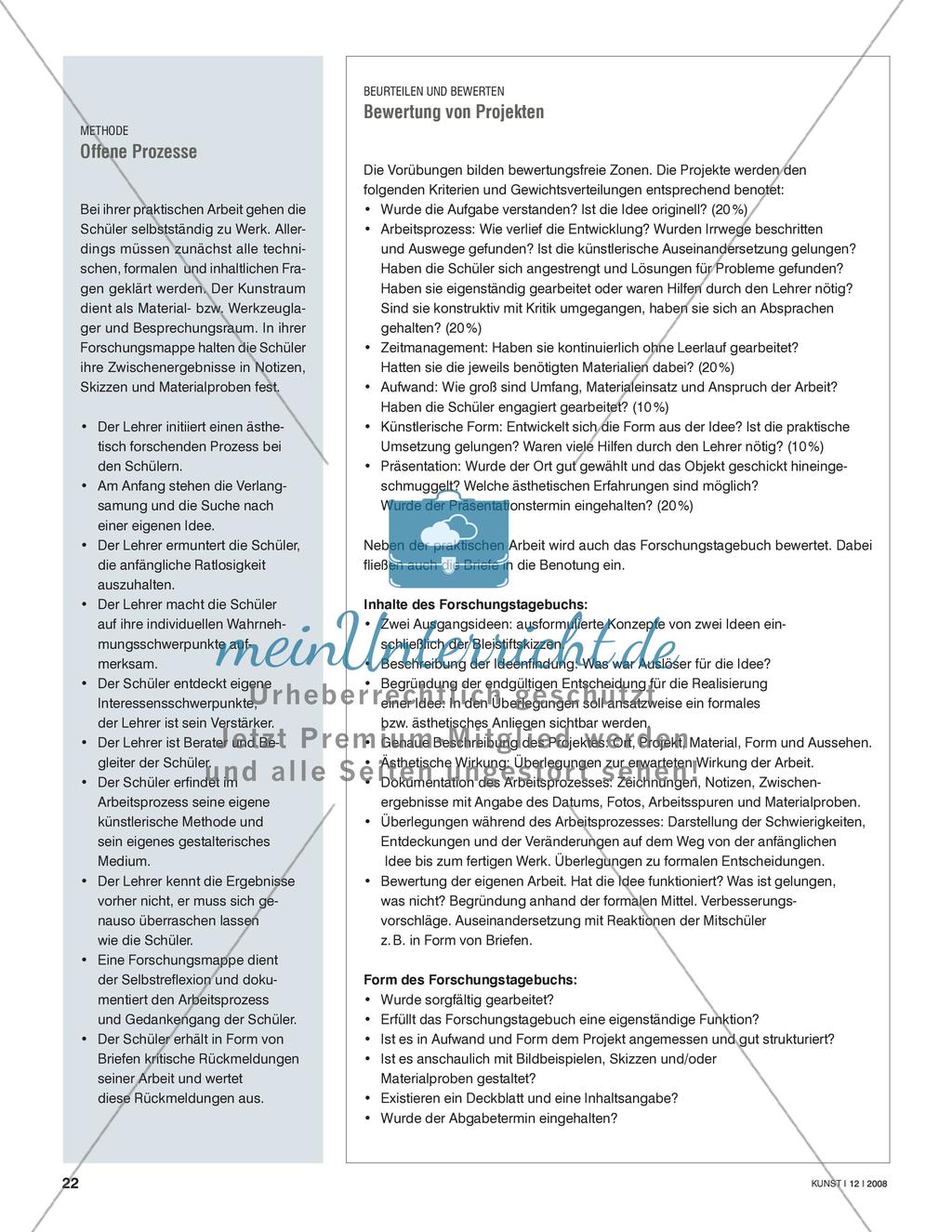 Hineingeschmuggelt und untergemogelt - Irritierende Installationen erarbeiten Preview 5