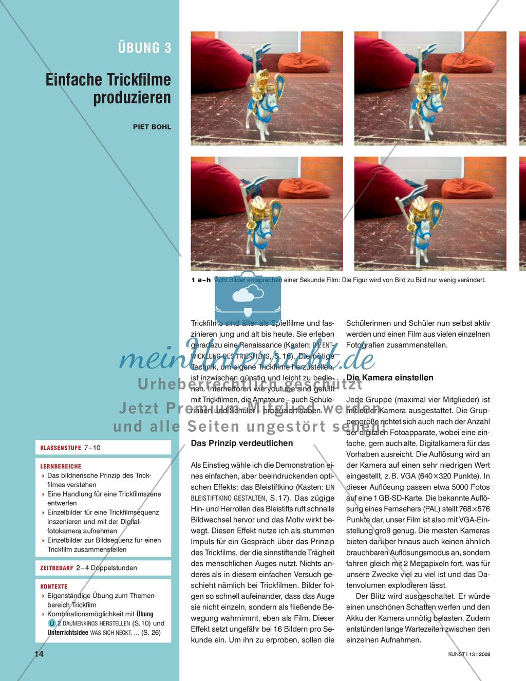 Einfache Trickfilme produzieren Preview 1