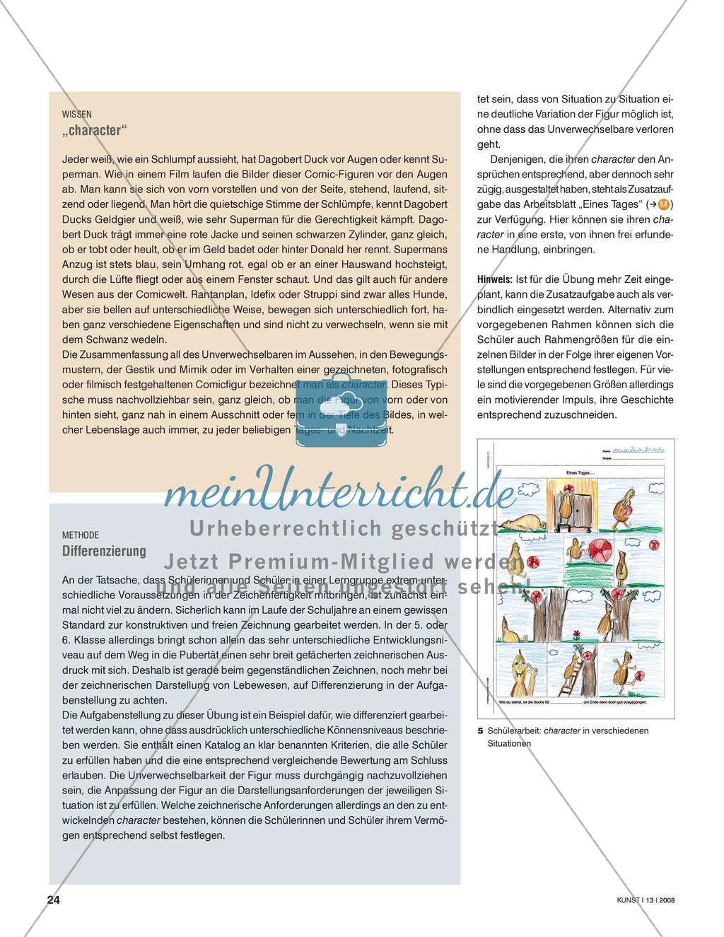 Einen „character“ aufbauen Preview 3