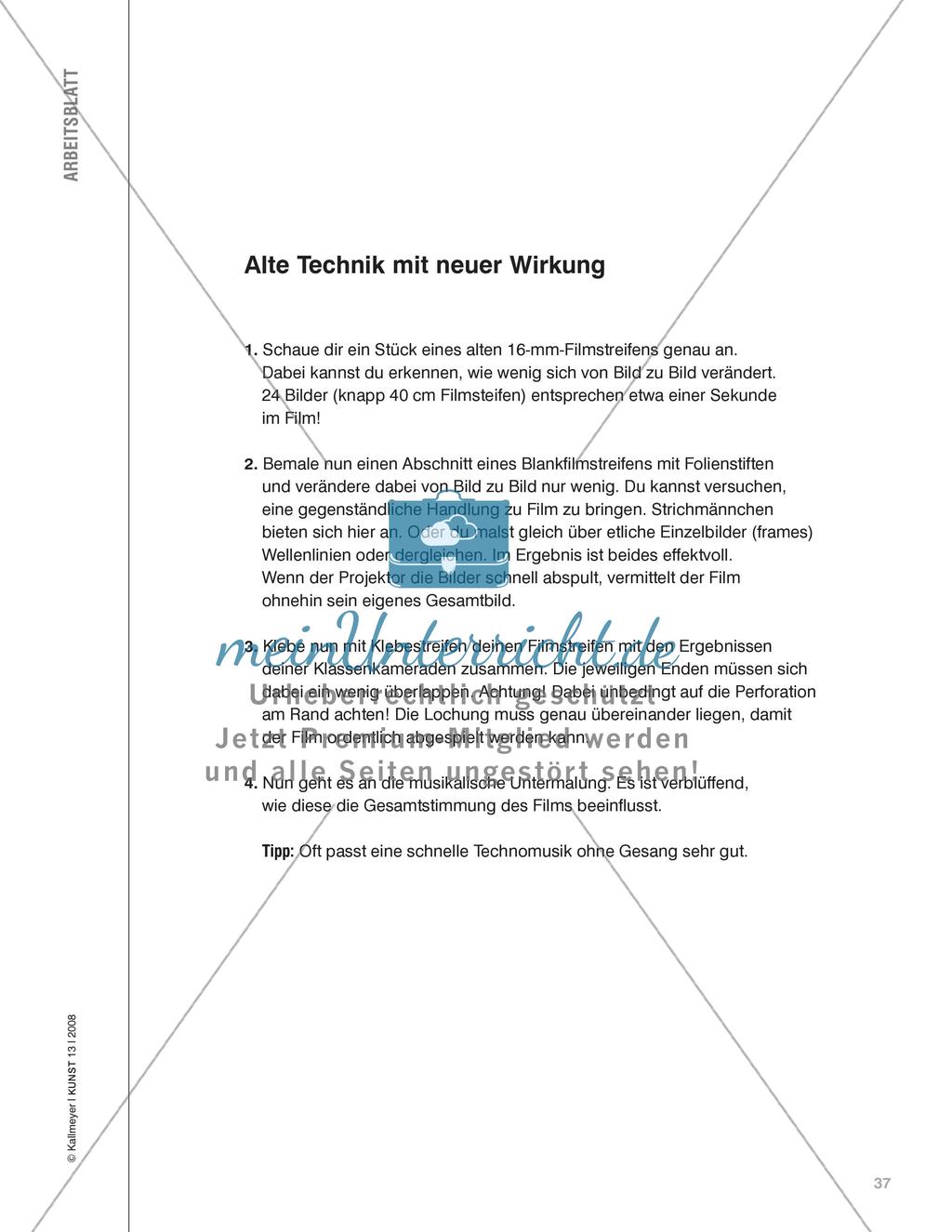 16-mm-Film mit Folienstift bemalen Preview 2