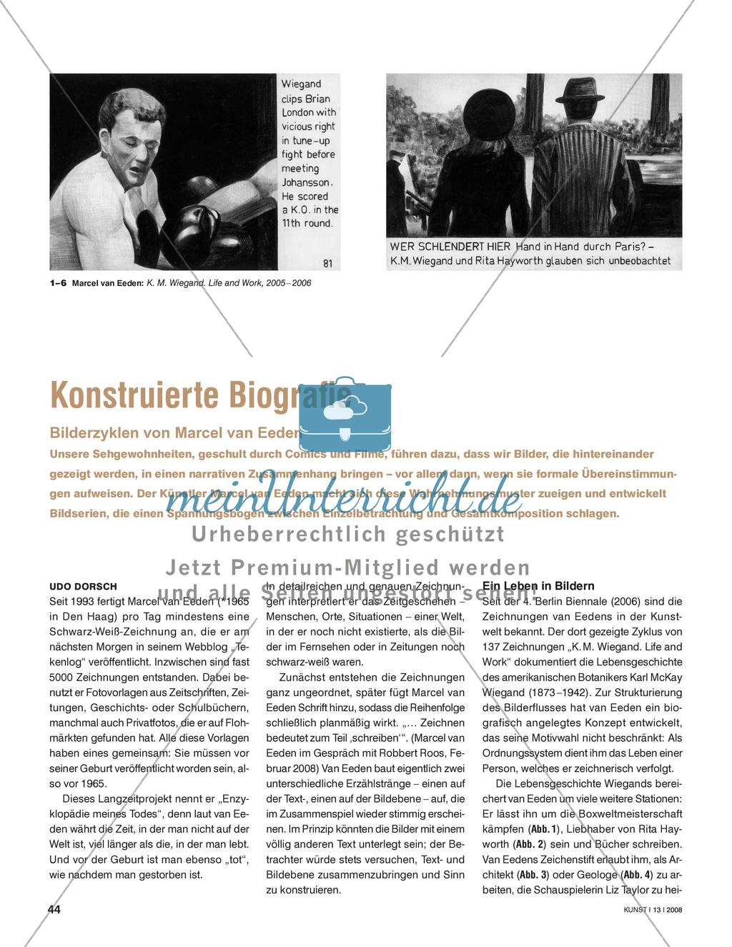 Bilderzyklen von Marcel van Eeden Preview 1