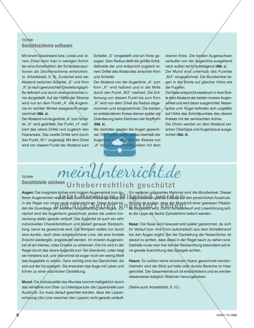 Selbstporträts zeichnen Preview 3