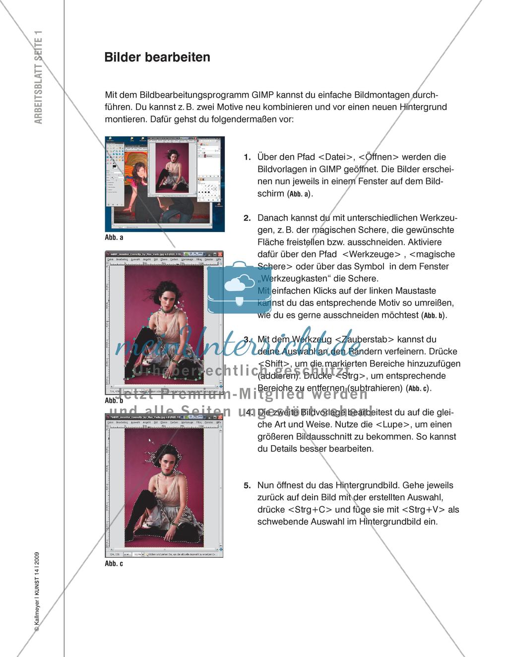 Fantastische Dates - Sich selbst in eine märchenhafte Fotomontage einfügen Preview 5