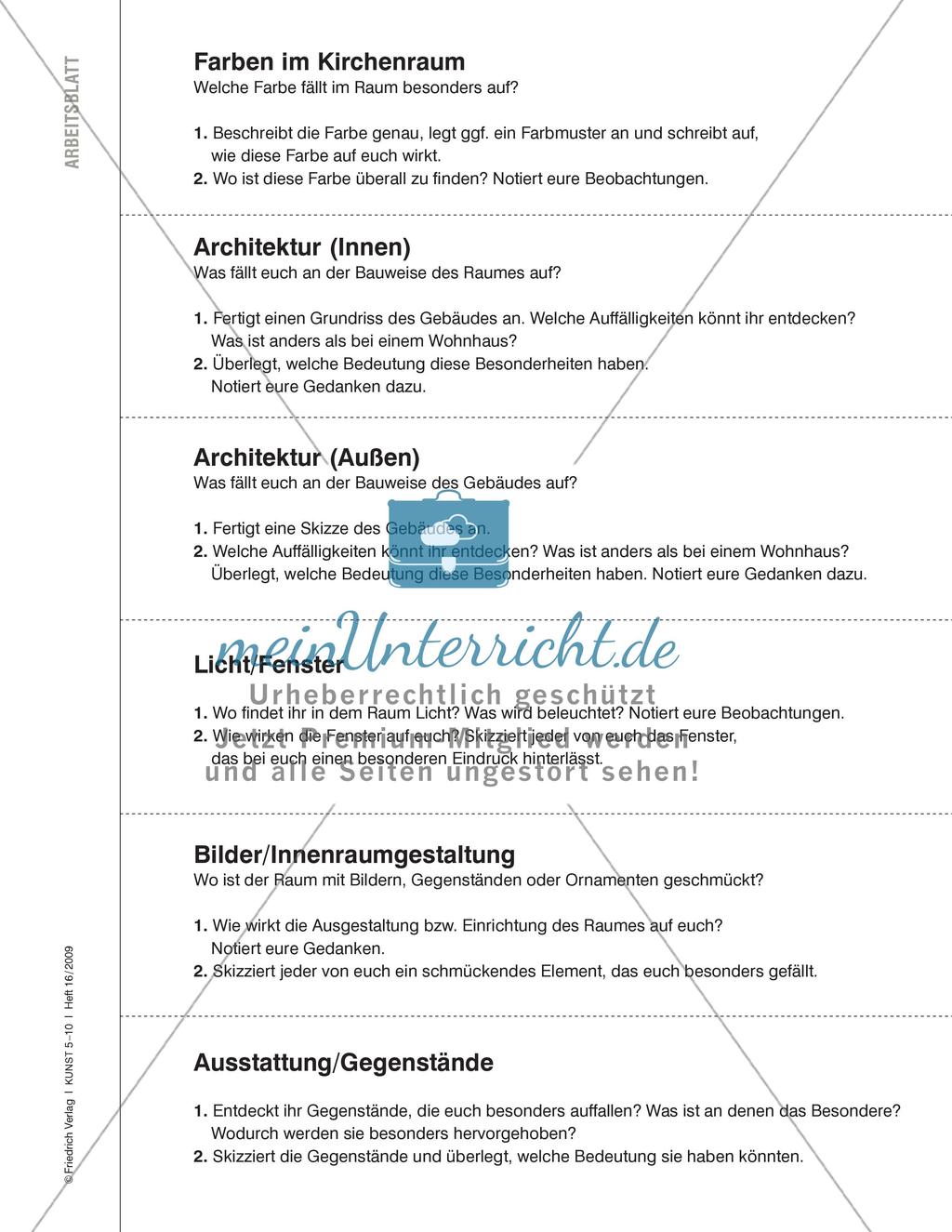 Orte der Besinnung - Religiöse Räume erfahren Preview 6