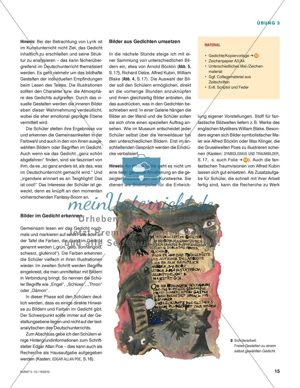 Zu lyrischen Texten stimmungsvoll gestalten Preview 2