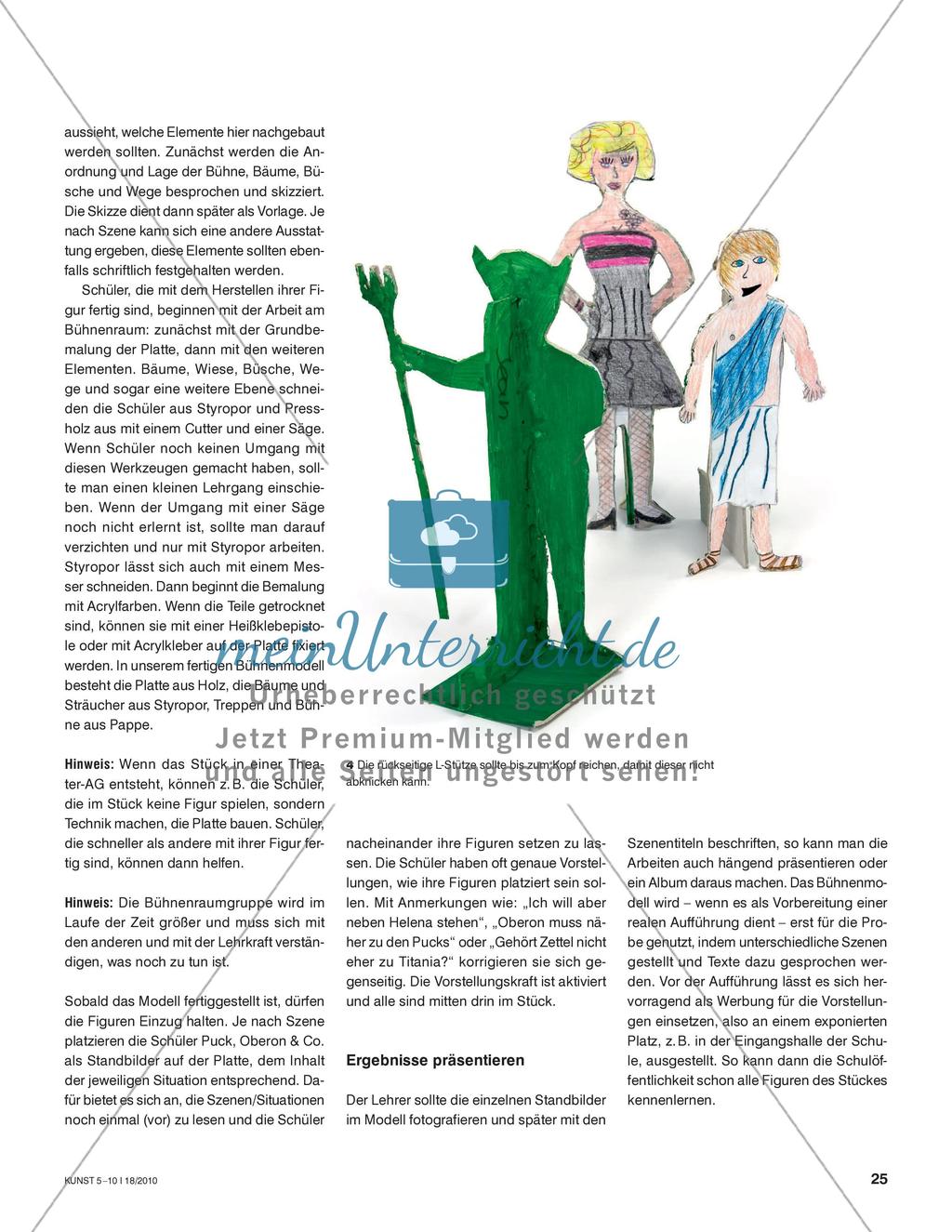 Ein Sommernachtstraum: Aufstellbare Bühnenfiguren entwickeln und bauen Preview 4