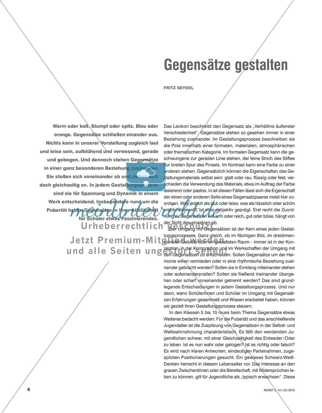Gegensätze gestalten Preview 1