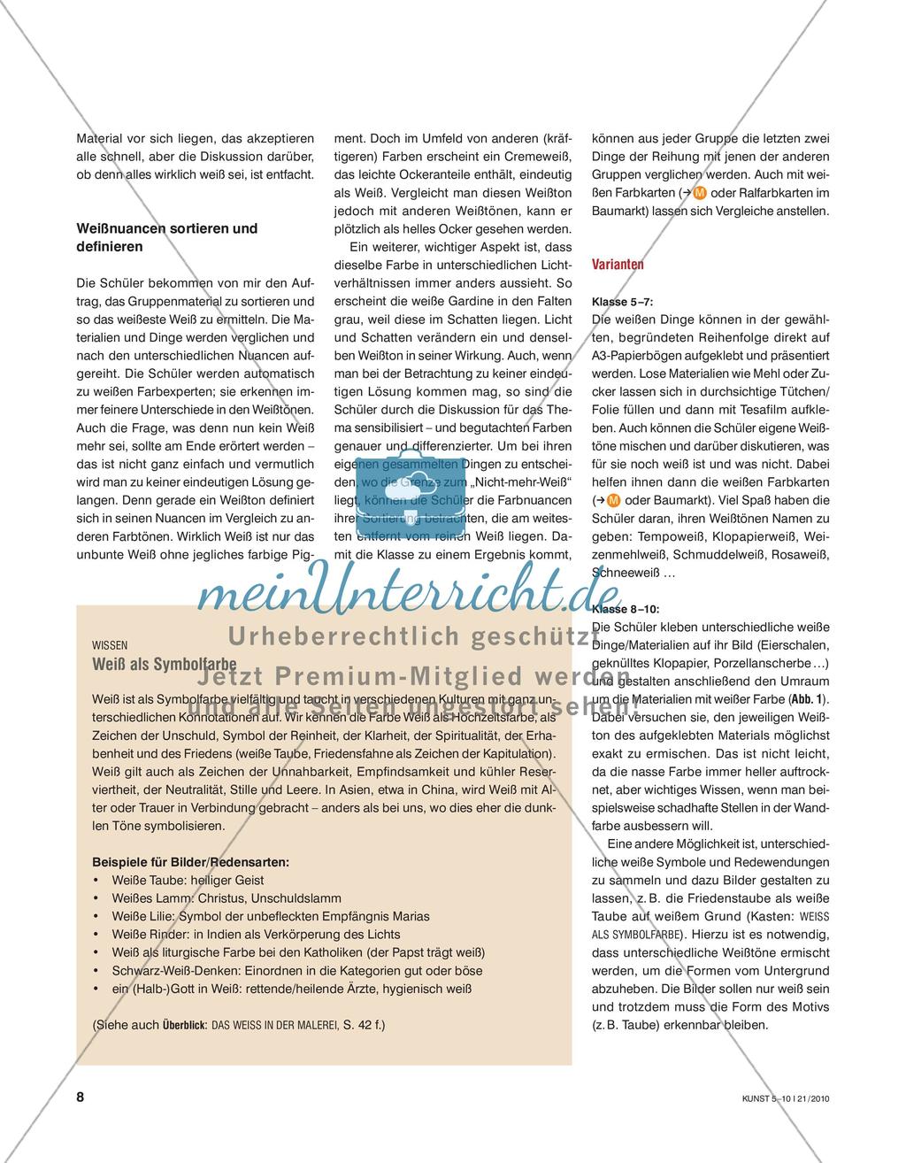Weiß wahrnehmen Preview 3