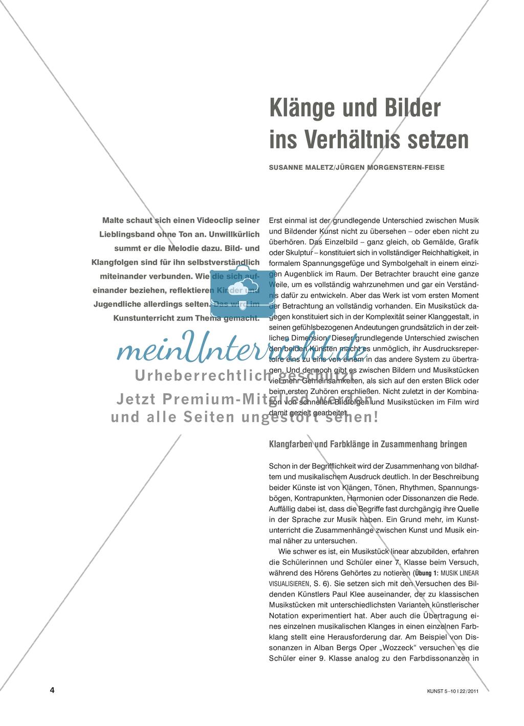 Klänge und Bilder ins Verhältnis setzen Preview 1