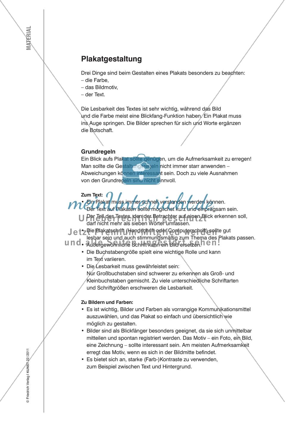Ein Plakat zur Lieblingsband entwerfen Preview 4
