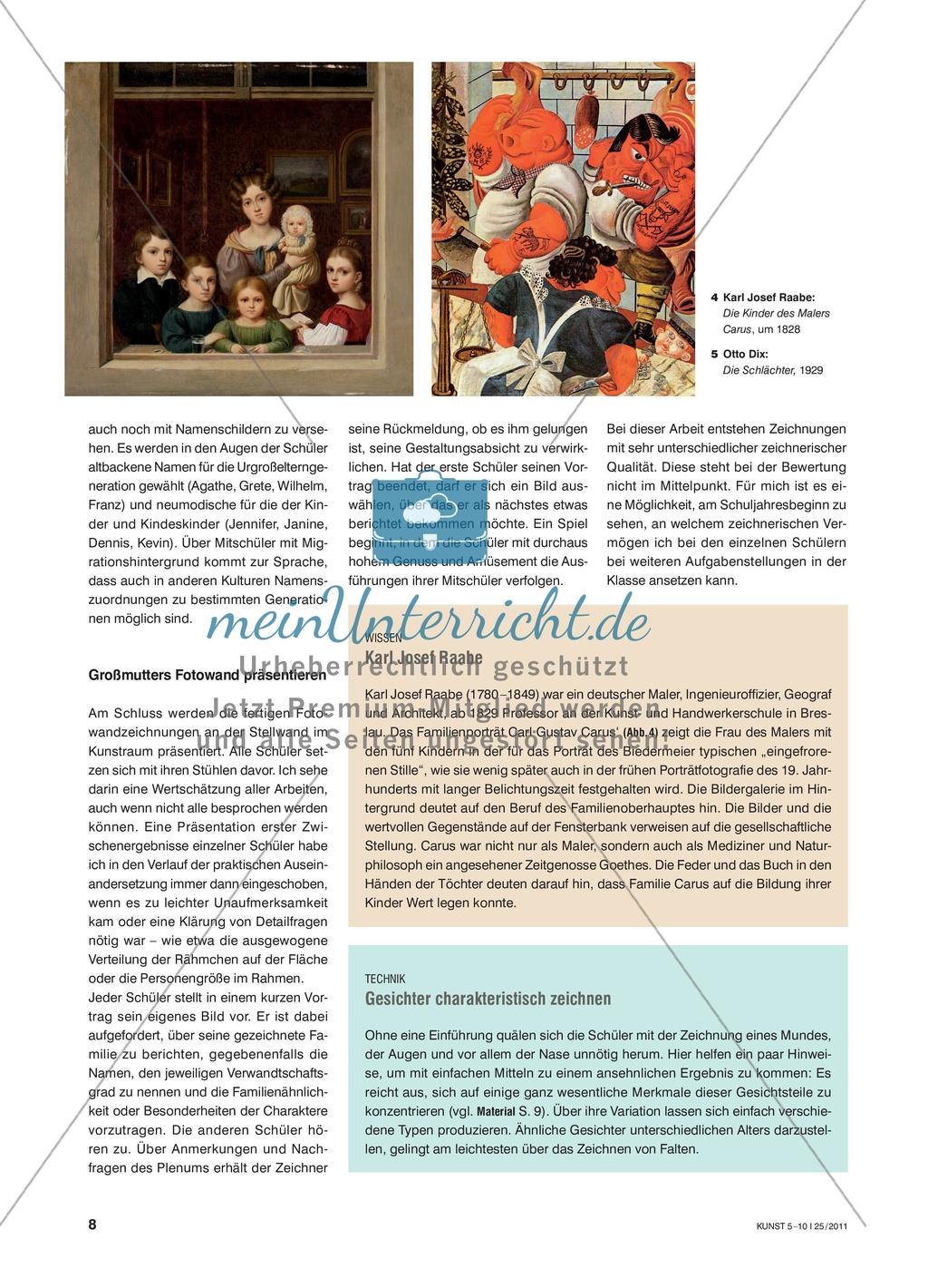 (Ur-)Großmutters Fotowand zeichnen Preview 3