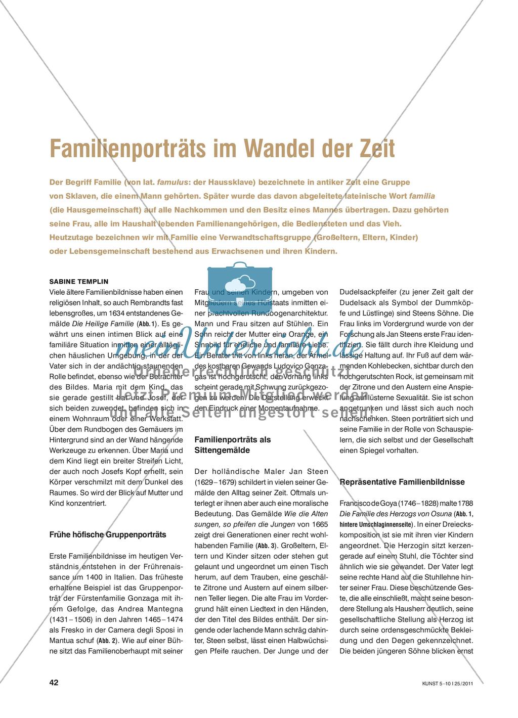 Familienporträts im Wandel der Zeit Preview 1