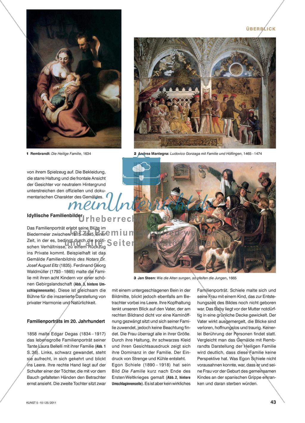 Familienporträts im Wandel der Zeit Preview 2